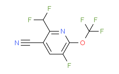 AM179175 | 1803955-65-8 | 3-Cyano-2-(difluoromethyl)-5-fluoro-6-(trifluoromethoxy)pyridine
