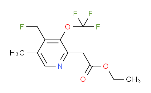 AM17918 | 1361883-81-9 | Ethyl 4-(fluoromethyl)-5-methyl-3-(trifluoromethoxy)pyridine-2-acetate