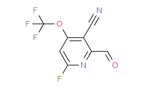 AM179188 | 1804785-91-8 | 3-Cyano-6-fluoro-4-(trifluoromethoxy)pyridine-2-carboxaldehyde