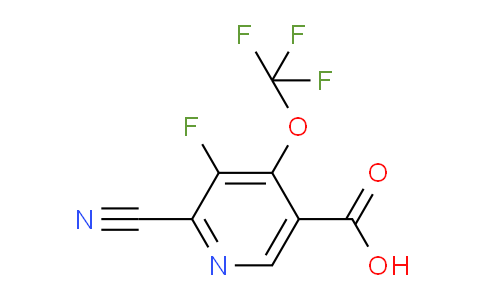 AM179189 | 1806206-91-6 | 2-Cyano-3-fluoro-4-(trifluoromethoxy)pyridine-5-carboxylic acid