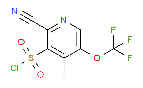 AM179192 | 1804695-62-2 | 2-Cyano-4-iodo-5-(trifluoromethoxy)pyridine-3-sulfonyl chloride