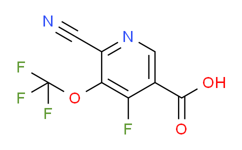 AM179196 | 1803651-13-9 | 2-Cyano-4-fluoro-3-(trifluoromethoxy)pyridine-5-carboxylic acid