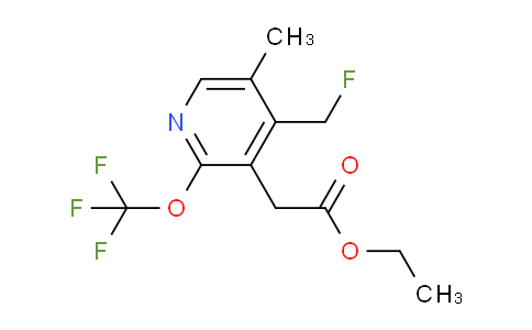 AM17920 | 1361794-92-4 | Ethyl 4-(fluoromethyl)-5-methyl-2-(trifluoromethoxy)pyridine-3-acetate
