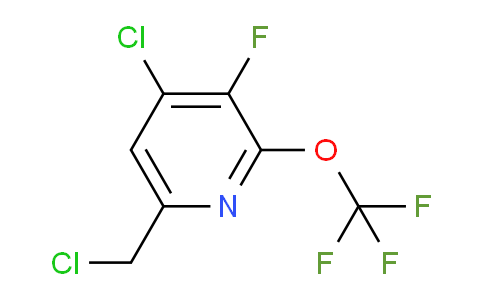 AM179204 | 1804603-71-1 | 4-Chloro-6-(chloromethyl)-3-fluoro-2-(trifluoromethoxy)pyridine