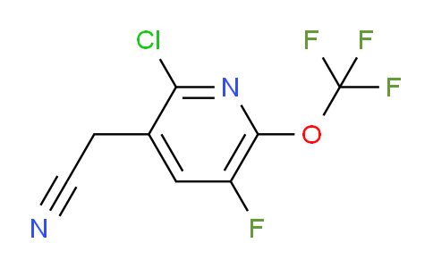 AM179220 | 1804770-10-2 | 2-Chloro-5-fluoro-6-(trifluoromethoxy)pyridine-3-acetonitrile
