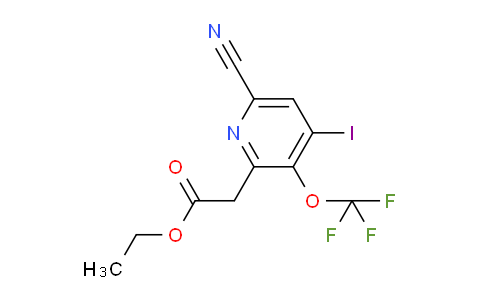 AM179221 | 1806154-52-8 | Ethyl 6-cyano-4-iodo-3-(trifluoromethoxy)pyridine-2-acetate