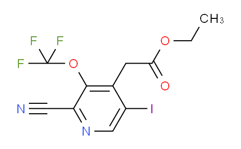 AM179223 | 1804820-01-6 | Ethyl 2-cyano-5-iodo-3-(trifluoromethoxy)pyridine-4-acetate