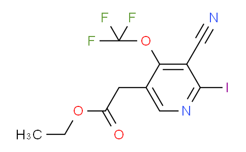 AM179230 | 1804806-14-1 | Ethyl 3-cyano-2-iodo-4-(trifluoromethoxy)pyridine-5-acetate