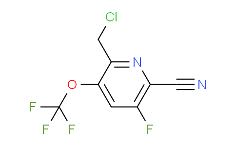 AM179231 | 1806244-91-6 | 2-(Chloromethyl)-6-cyano-5-fluoro-3-(trifluoromethoxy)pyridine