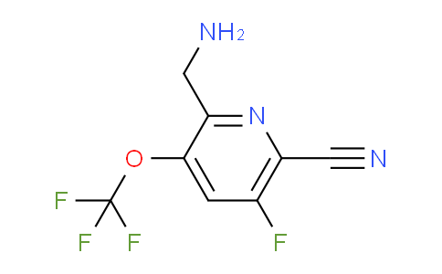 AM179253 | 1806216-19-2 | 2-(Aminomethyl)-6-cyano-5-fluoro-3-(trifluoromethoxy)pyridine