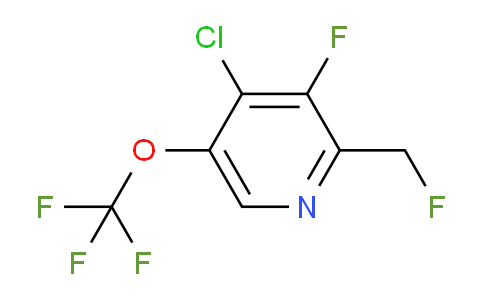 AM179269 | 1803908-32-8 | 4-Chloro-3-fluoro-2-(fluoromethyl)-5-(trifluoromethoxy)pyridine