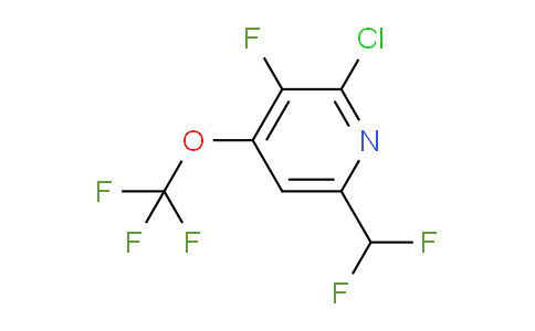 AM179290 | 1803651-69-5 | 2-Chloro-6-(difluoromethyl)-3-fluoro-4-(trifluoromethoxy)pyridine