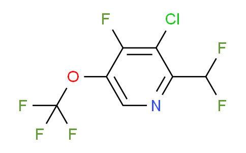 AM179295 | 1804639-93-7 | 3-Chloro-2-(difluoromethyl)-4-fluoro-5-(trifluoromethoxy)pyridine