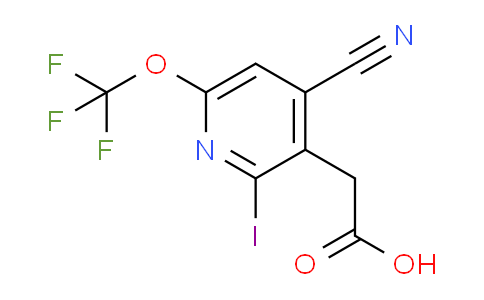 AM179299 | 1806203-48-4 | 4-Cyano-2-iodo-6-(trifluoromethoxy)pyridine-3-acetic acid