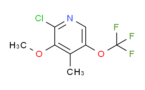 2-Chloro-3-methoxy-4-methyl-5-(trifluoromethoxy)pyridine