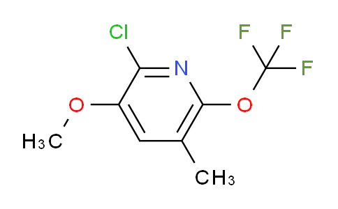 2-Chloro-3-methoxy-5-methyl-6-(trifluoromethoxy)pyridine