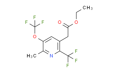 AM17932 | 1361797-22-9 | Ethyl 2-methyl-3-(trifluoromethoxy)-6-(trifluoromethyl)pyridine-5-acetate