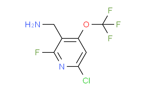 3-(Aminomethyl)-6-chloro-2-fluoro-4-(trifluoromethoxy)pyridine