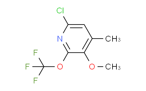 6-Chloro-3-methoxy-4-methyl-2-(trifluoromethoxy)pyridine