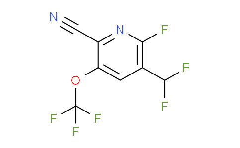 AM179328 | 1804713-62-9 | 2-Cyano-5-(difluoromethyl)-6-fluoro-3-(trifluoromethoxy)pyridine
