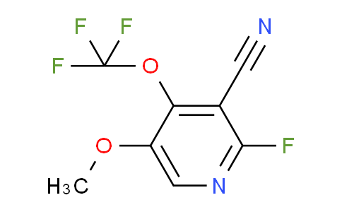 AM179354 | 1804788-96-2 | 3-Cyano-2-fluoro-5-methoxy-4-(trifluoromethoxy)pyridine
