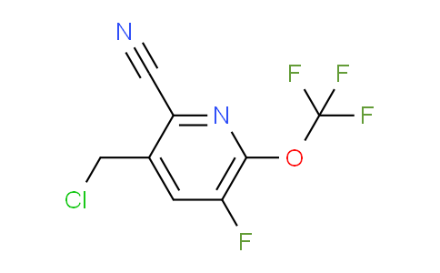AM179373 | 1806244-94-9 | 3-(Chloromethyl)-2-cyano-5-fluoro-6-(trifluoromethoxy)pyridine