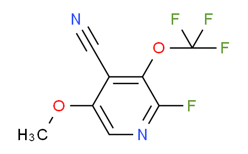 AM179377 | 1804469-23-5 | 4-Cyano-2-fluoro-5-methoxy-3-(trifluoromethoxy)pyridine