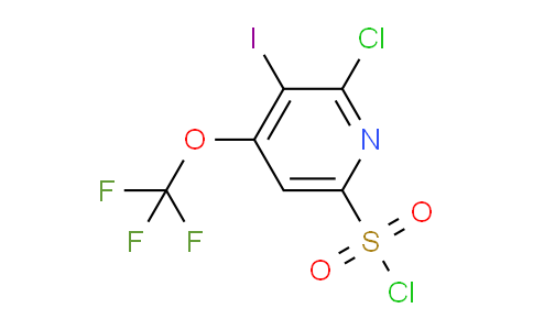 AM179380 | 1804804-97-4 | 2-Chloro-3-iodo-4-(trifluoromethoxy)pyridine-6-sulfonyl chloride