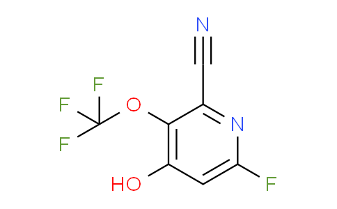 2-Cyano-6-fluoro-4-hydroxy-3-(trifluoromethoxy)pyridine