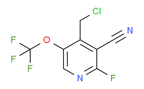 4-(Chloromethyl)-3-cyano-2-fluoro-5-(trifluoromethoxy)pyridine