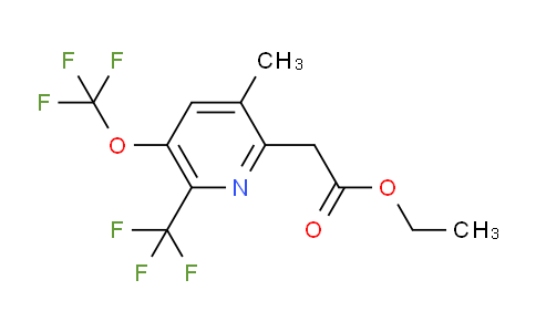 AM17939 | 1361813-88-8 | Ethyl 3-methyl-5-(trifluoromethoxy)-6-(trifluoromethyl)pyridine-2-acetate