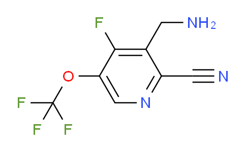 AM179391 | 1806151-33-6 | 3-(Aminomethyl)-2-cyano-4-fluoro-5-(trifluoromethoxy)pyridine
