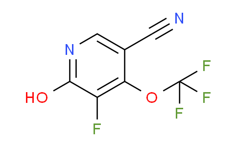 5-Cyano-3-fluoro-2-hydroxy-4-(trifluoromethoxy)pyridine