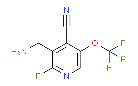 3-(Aminomethyl)-4-cyano-2-fluoro-5-(trifluoromethoxy)pyridine