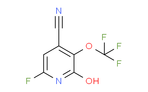 4-Cyano-6-fluoro-2-hydroxy-3-(trifluoromethoxy)pyridine