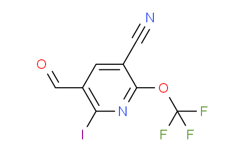 AM179408 | 1803623-74-6 | 3-Cyano-6-iodo-2-(trifluoromethoxy)pyridine-5-carboxaldehyde