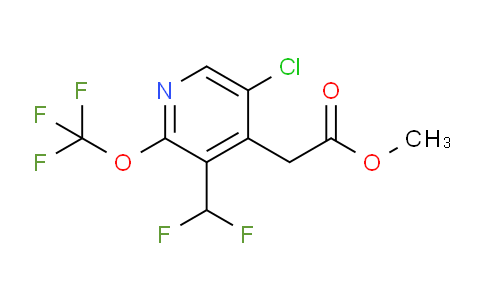 AM179411 | 1804788-52-0 | Methyl 5-chloro-3-(difluoromethyl)-2-(trifluoromethoxy)pyridine-4-acetate