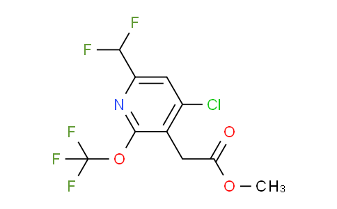 AM179416 | 1804662-66-5 | Methyl 4-chloro-6-(difluoromethyl)-2-(trifluoromethoxy)pyridine-3-acetate