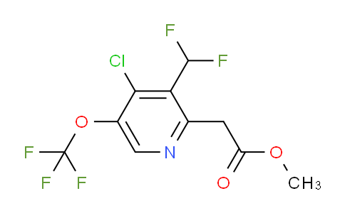 AM179419 | 1804559-95-2 | Methyl 4-chloro-3-(difluoromethyl)-5-(trifluoromethoxy)pyridine-2-acetate