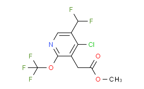 AM179421 | 1804712-35-3 | Methyl 4-chloro-5-(difluoromethyl)-2-(trifluoromethoxy)pyridine-3-acetate