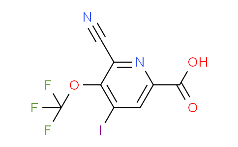 AM179424 | 1804805-78-4 | 2-Cyano-4-iodo-3-(trifluoromethoxy)pyridine-6-carboxylic acid
