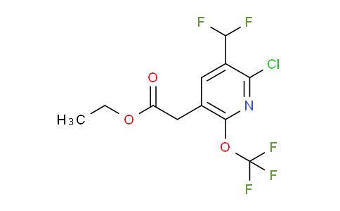 AM179427 | 1803964-95-5 | Ethyl 2-chloro-3-(difluoromethyl)-6-(trifluoromethoxy)pyridine-5-acetate