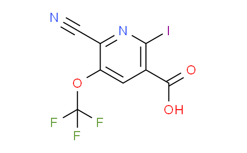 AM179430 | 1804693-14-8 | 2-Cyano-6-iodo-3-(trifluoromethoxy)pyridine-5-carboxylic acid
