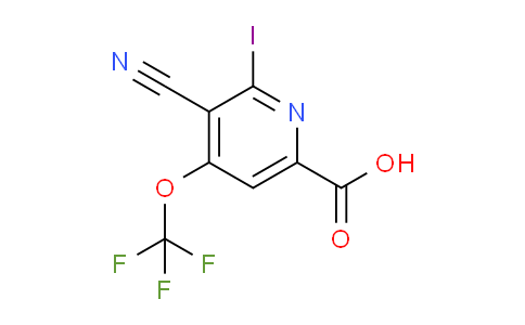 AM179433 | 1806246-02-5 | 3-Cyano-2-iodo-4-(trifluoromethoxy)pyridine-6-carboxylic acid