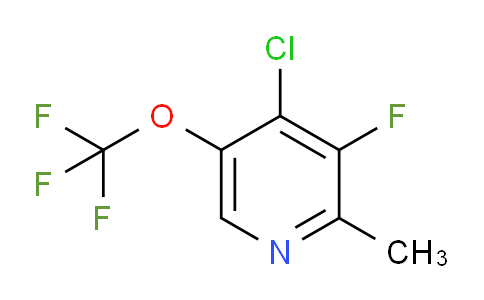 AM179440 | 1804610-68-1 | 4-Chloro-3-fluoro-2-methyl-5-(trifluoromethoxy)pyridine