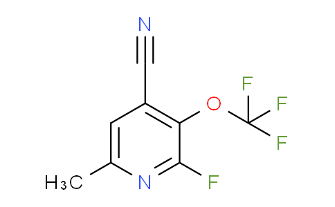 AM179442 | 1804662-94-9 | 4-Cyano-2-fluoro-6-methyl-3-(trifluoromethoxy)pyridine