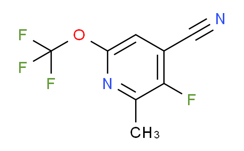 AM179445 | 1804712-79-5 | 4-Cyano-3-fluoro-2-methyl-6-(trifluoromethoxy)pyridine