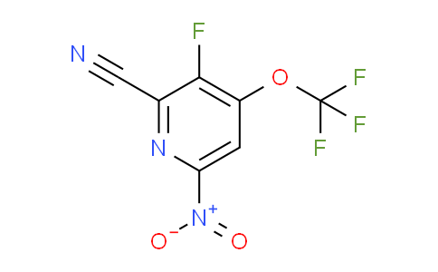 AM179458 | 1804562-82-0 | 2-Cyano-3-fluoro-6-nitro-4-(trifluoromethoxy)pyridine