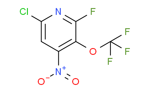 6-Chloro-2-fluoro-4-nitro-3-(trifluoromethoxy)pyridine