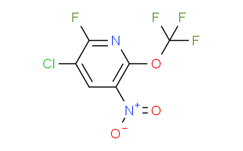 3-Chloro-2-fluoro-5-nitro-6-(trifluoromethoxy)pyridine